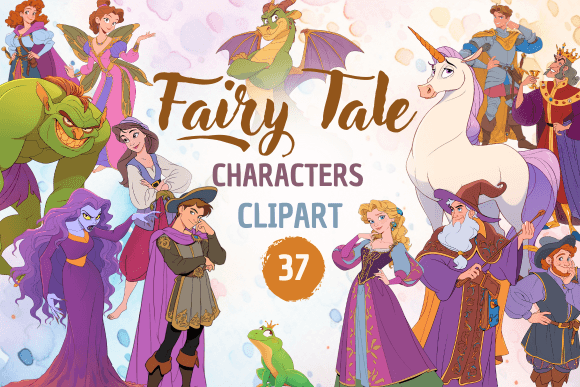 Download Fairy Tale Characters - Clipart - Characters Collection