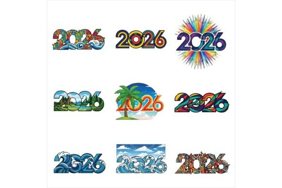 Download Free Collection of 2026 Logos Bundle - Collection Collection