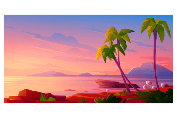 Download Sunset or Sunrise on the Beach - Sunset Collection